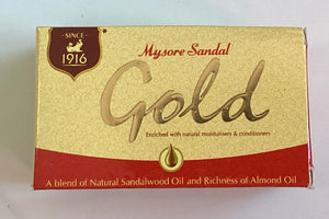 Mysore Gold Sandal/Almond Soap