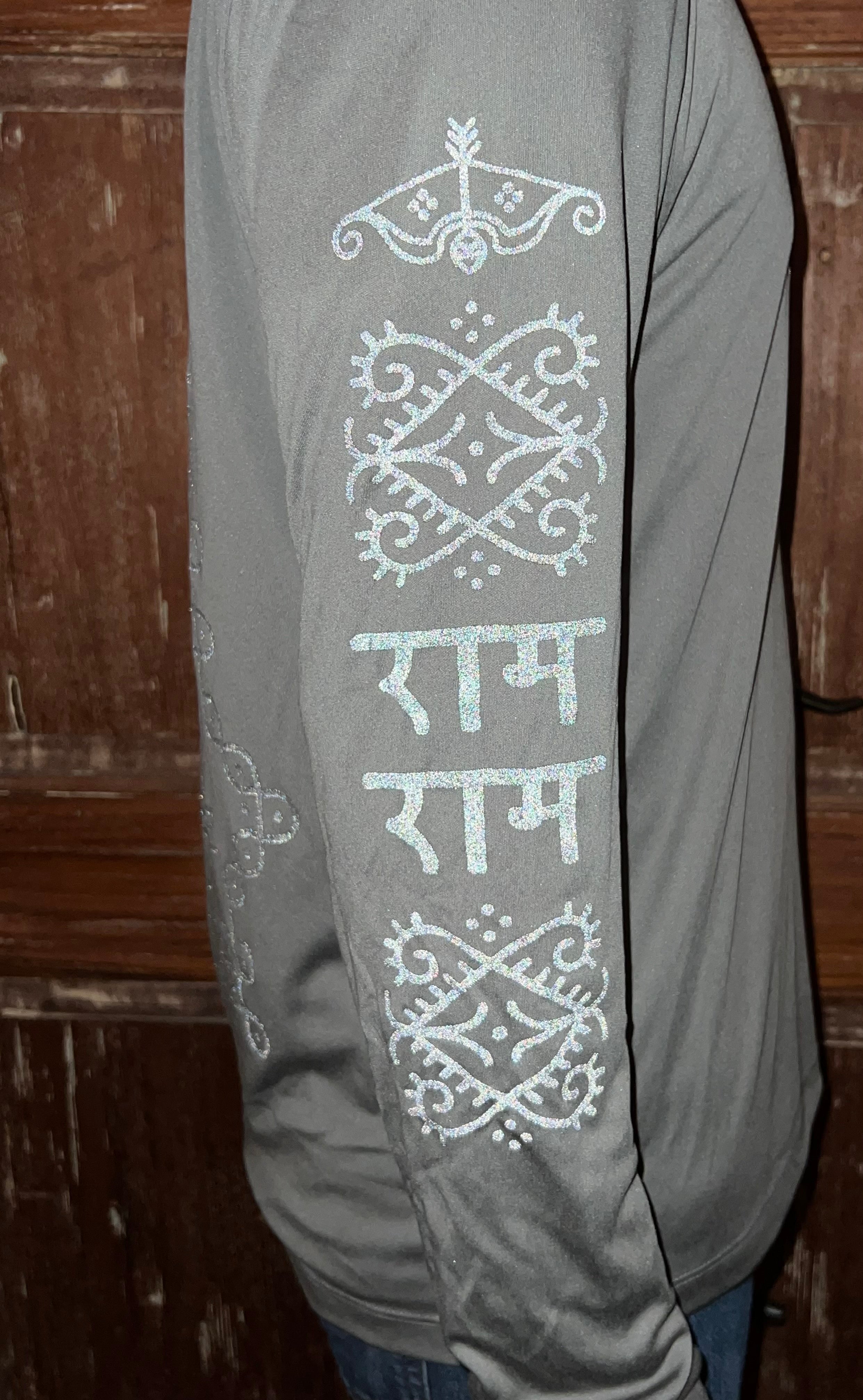 Reflective Ram & Kolam Activewear Hoodie – Puja Dukan