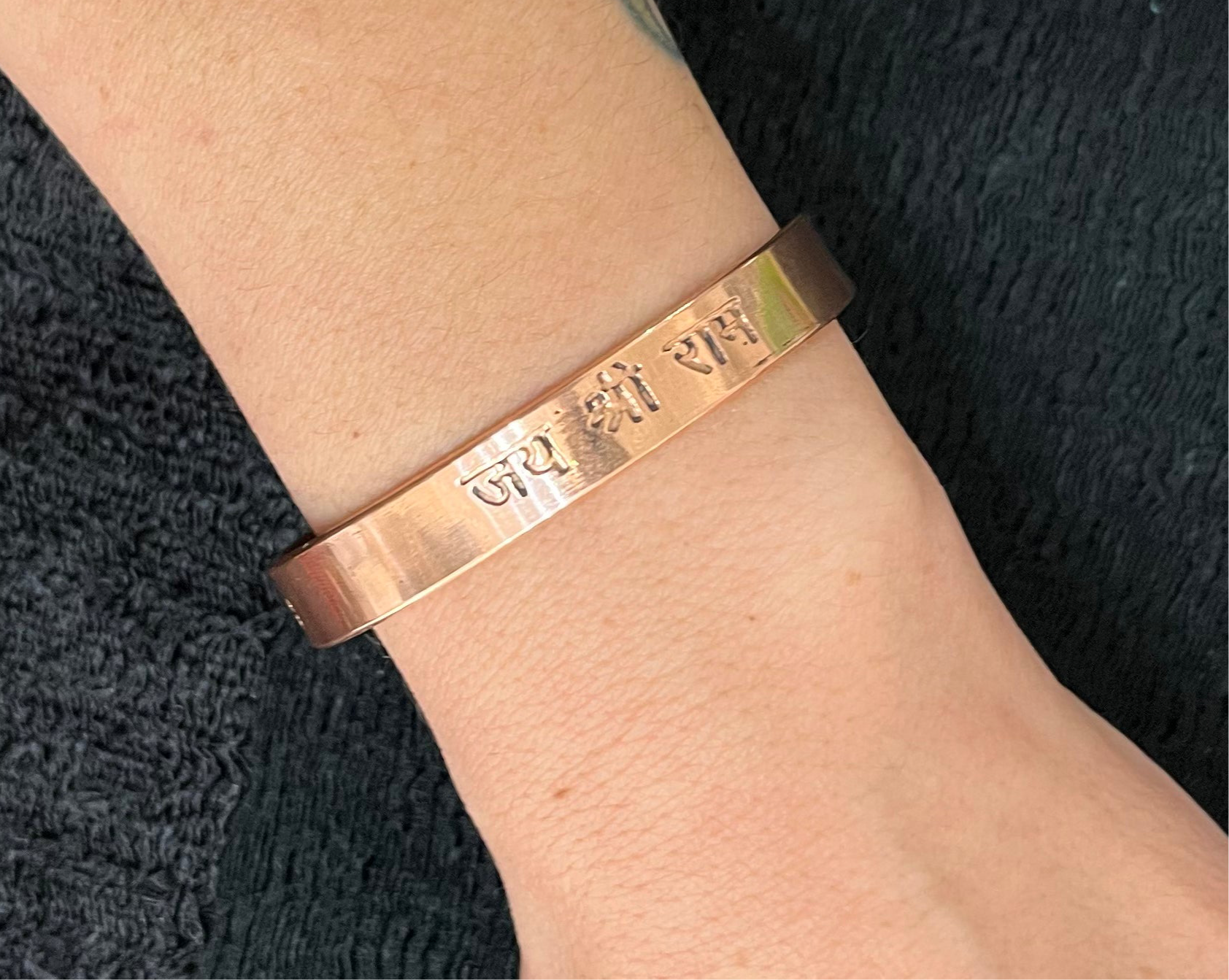 COPPER RAM BRACELET
