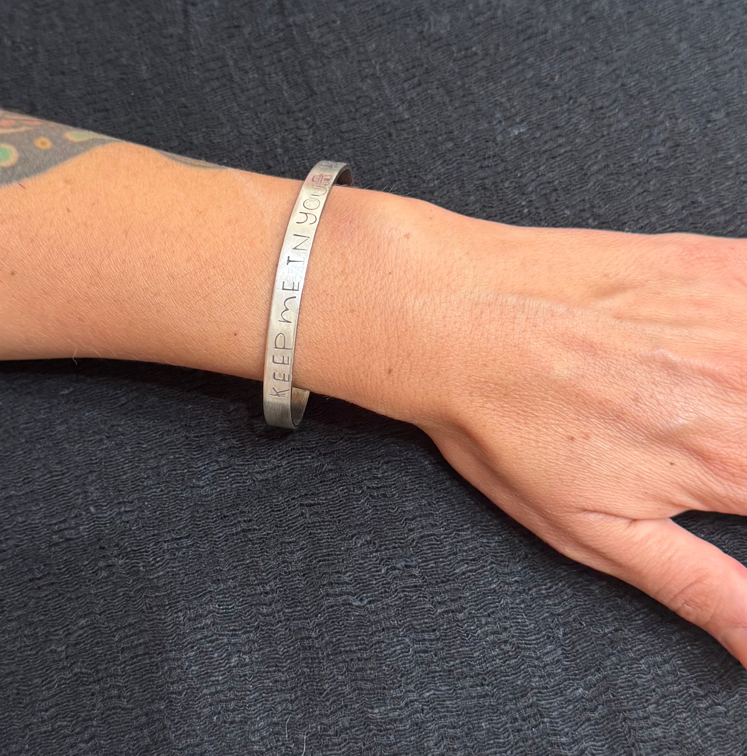 Hintercraft Silver Cuff Bracelet