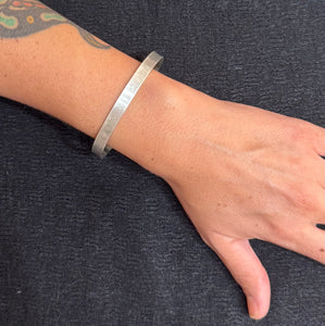Hintercraft Silver Cuff Bracelet