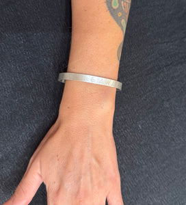Hintercraft Silver Cuff Bracelet