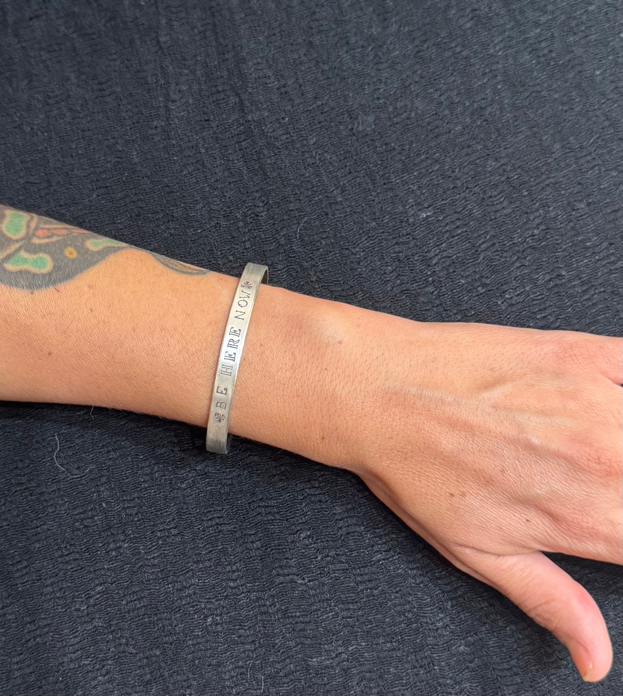 Hintercraft Silver Cuff Bracelet