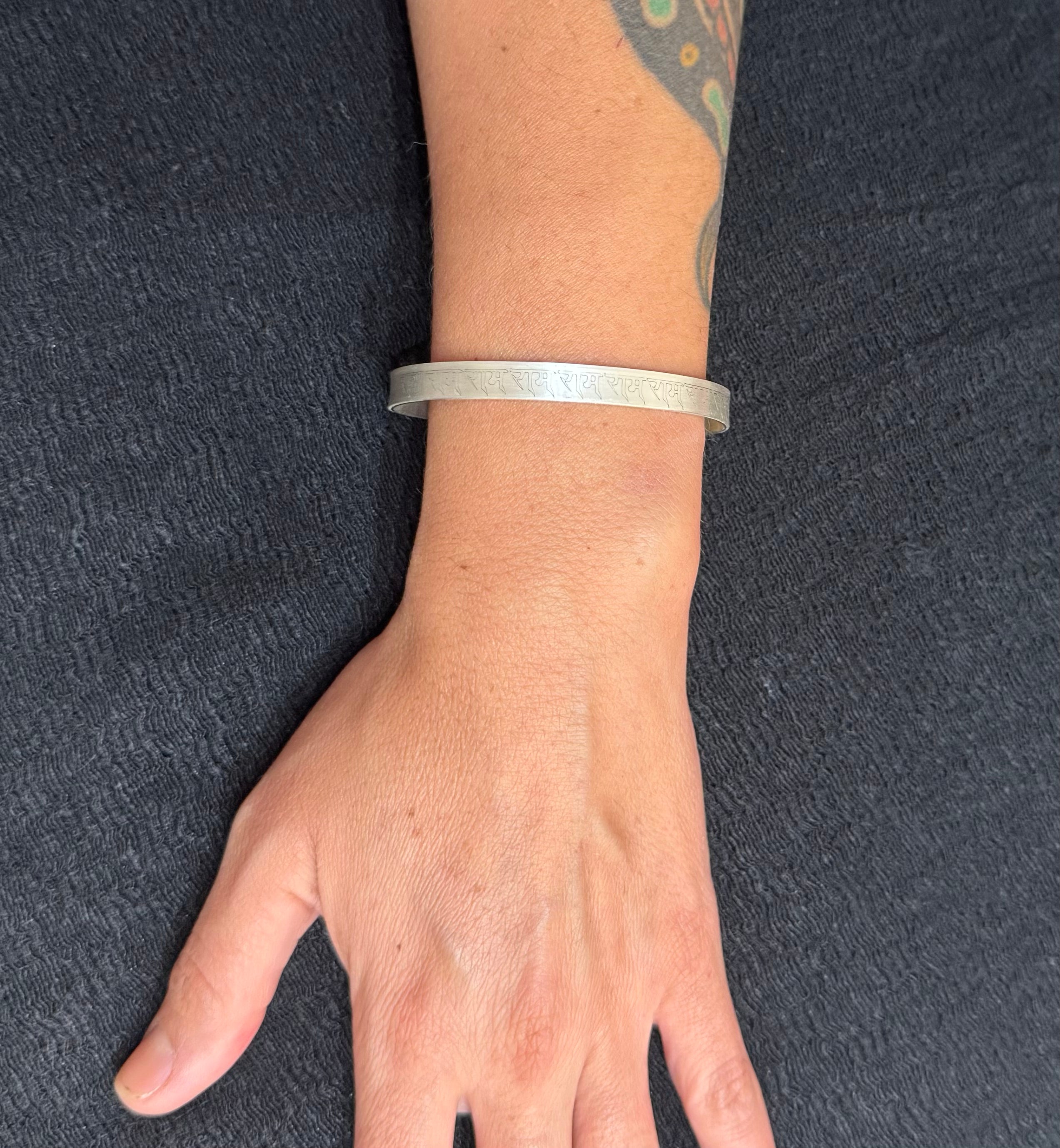Hintercraft Silver Cuff Bracelet