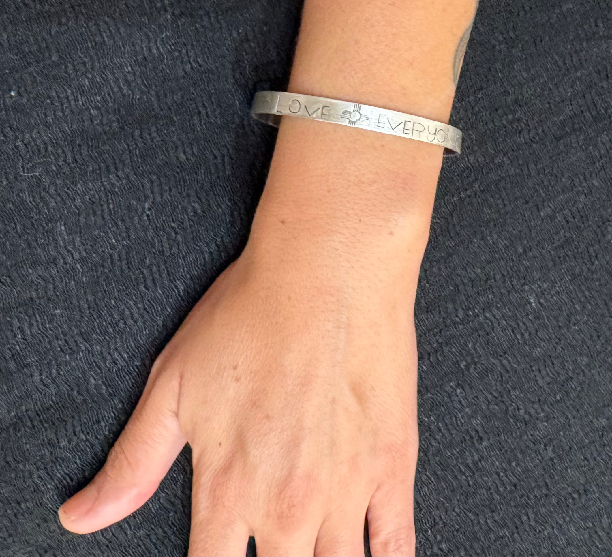 Hintercraft Silver Cuff Bracelet