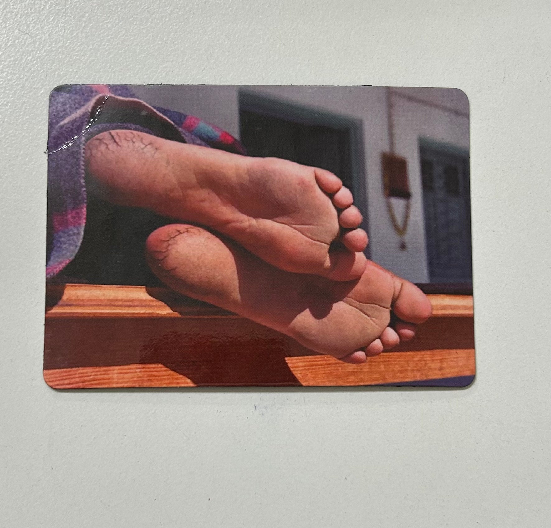 Neem Karoli Baba Feet Magnet