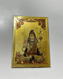 Golden deity magnets