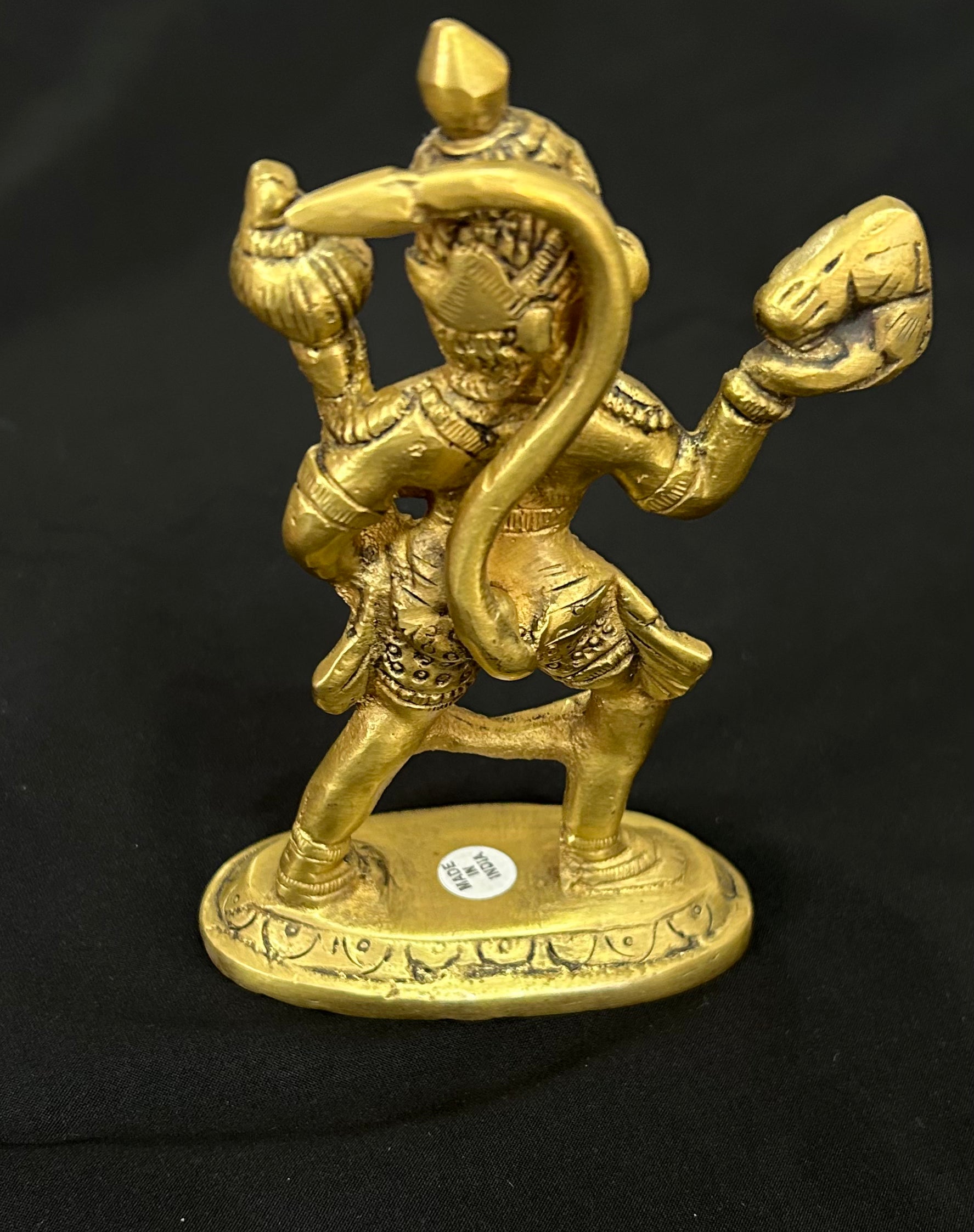 6" Hanuman Carrying the Mountain Murti