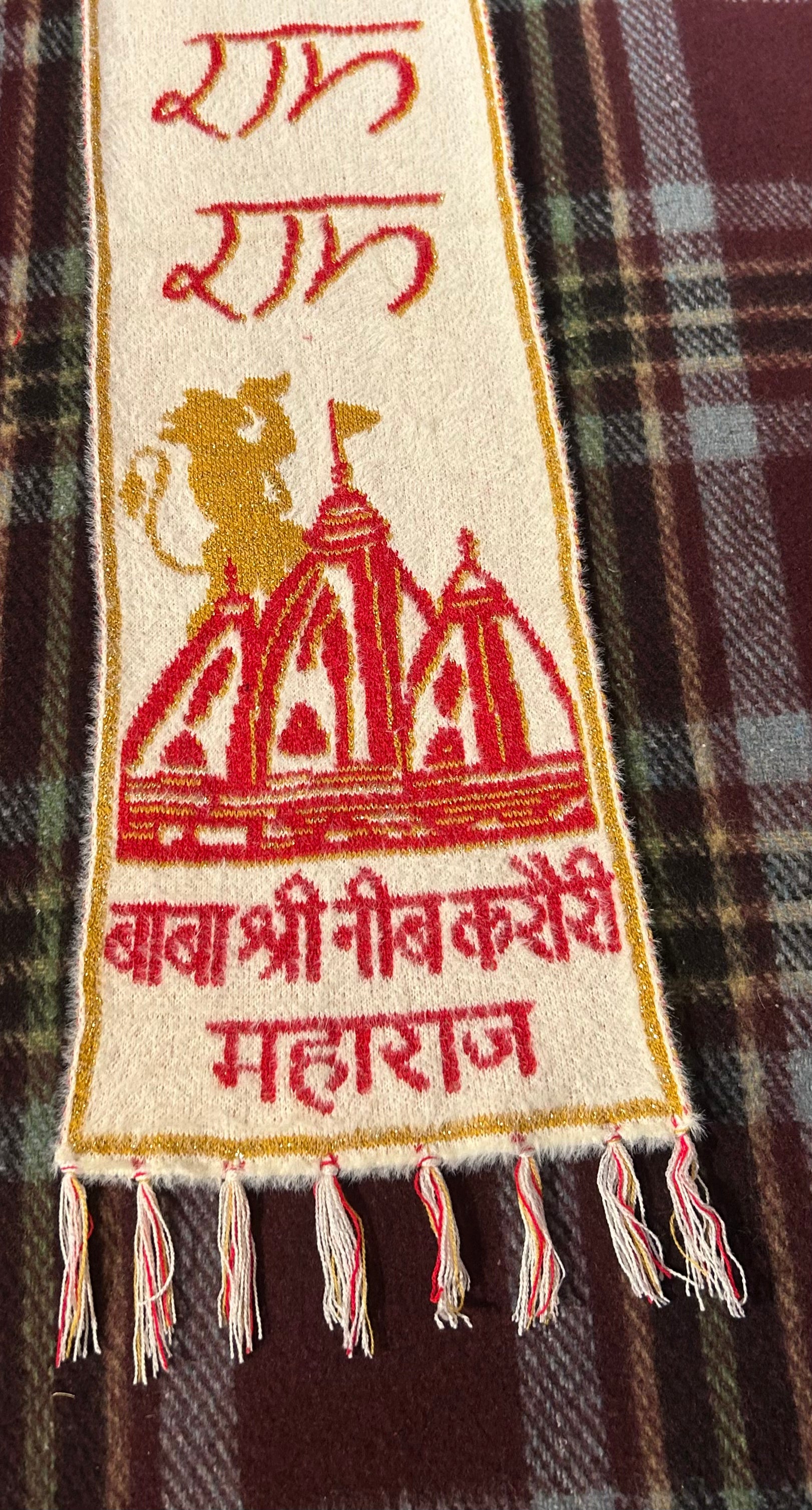 Kainchi Dham Keepsake Scarf