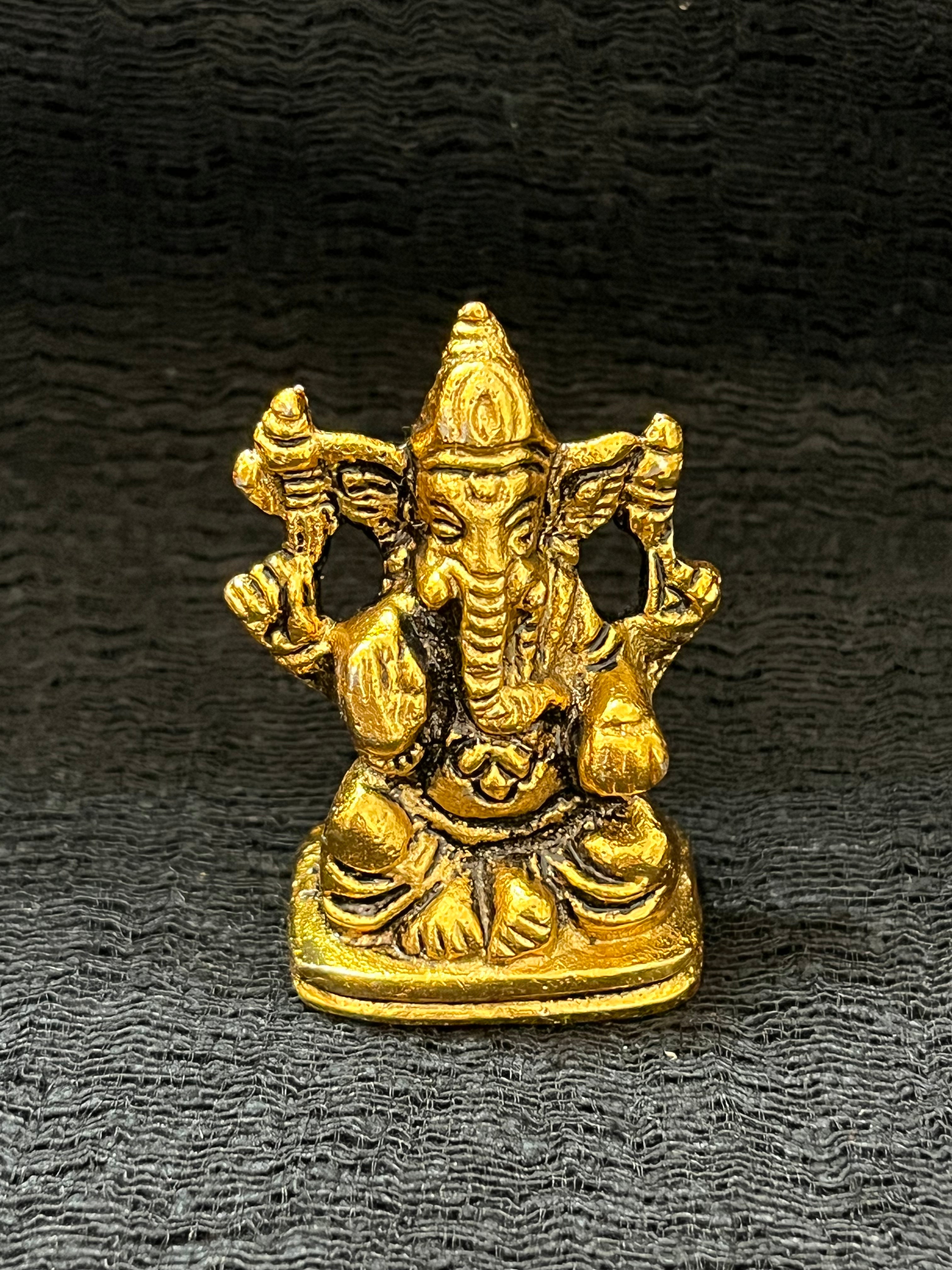 2" Lite Metal Ganesh Murti