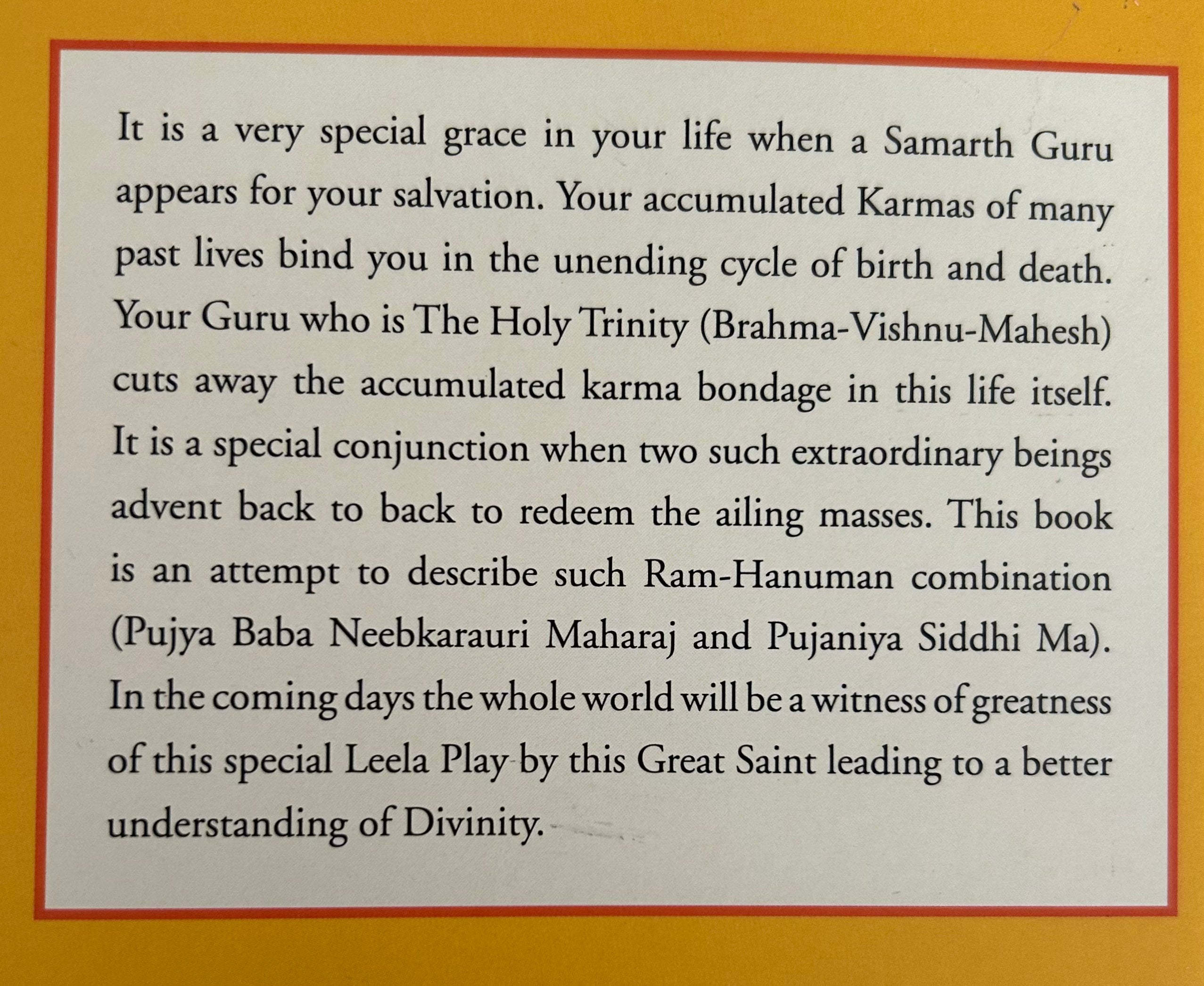 Journey Maharaj To Ma