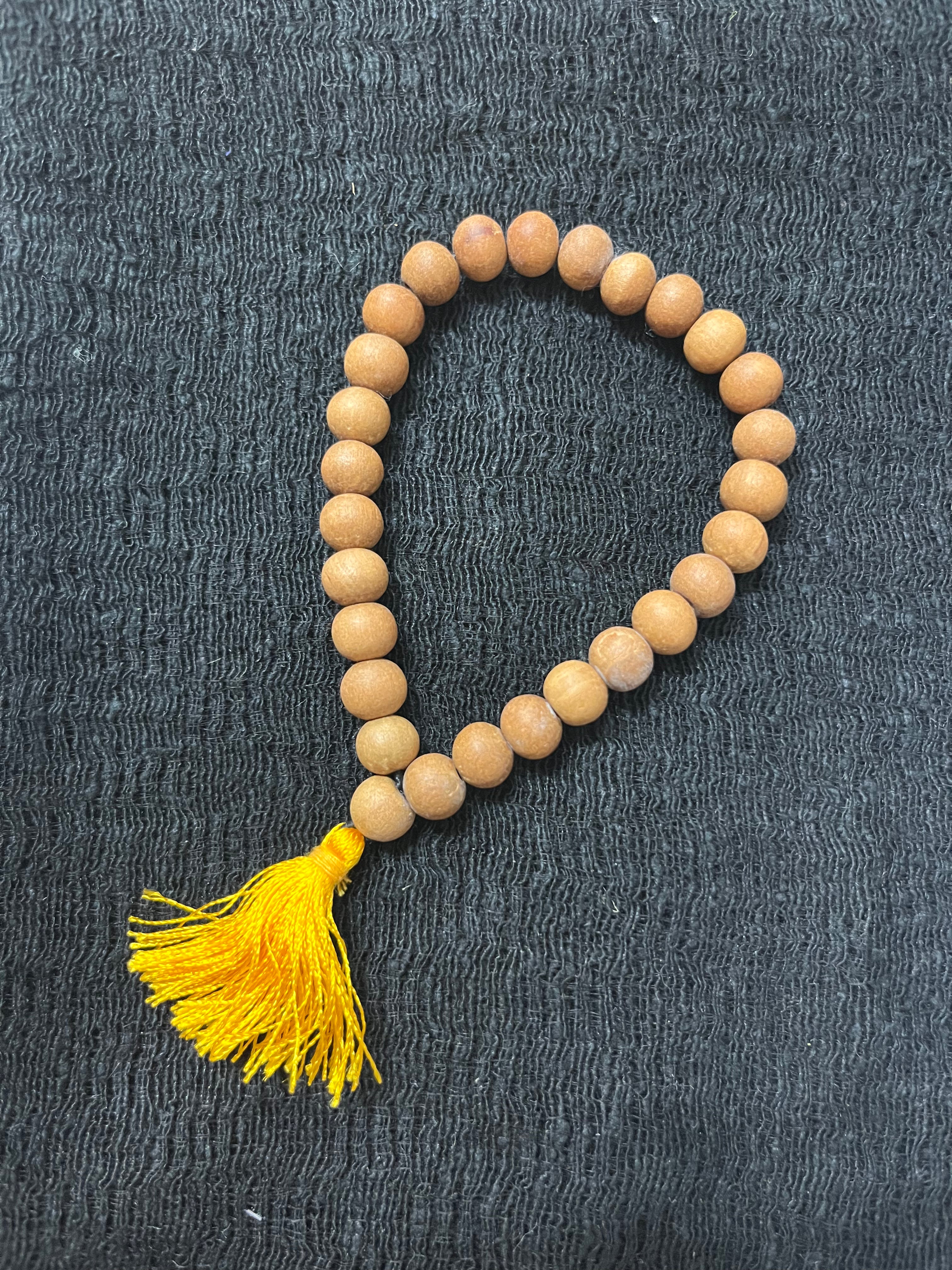 Sandalwood stretch bracelet