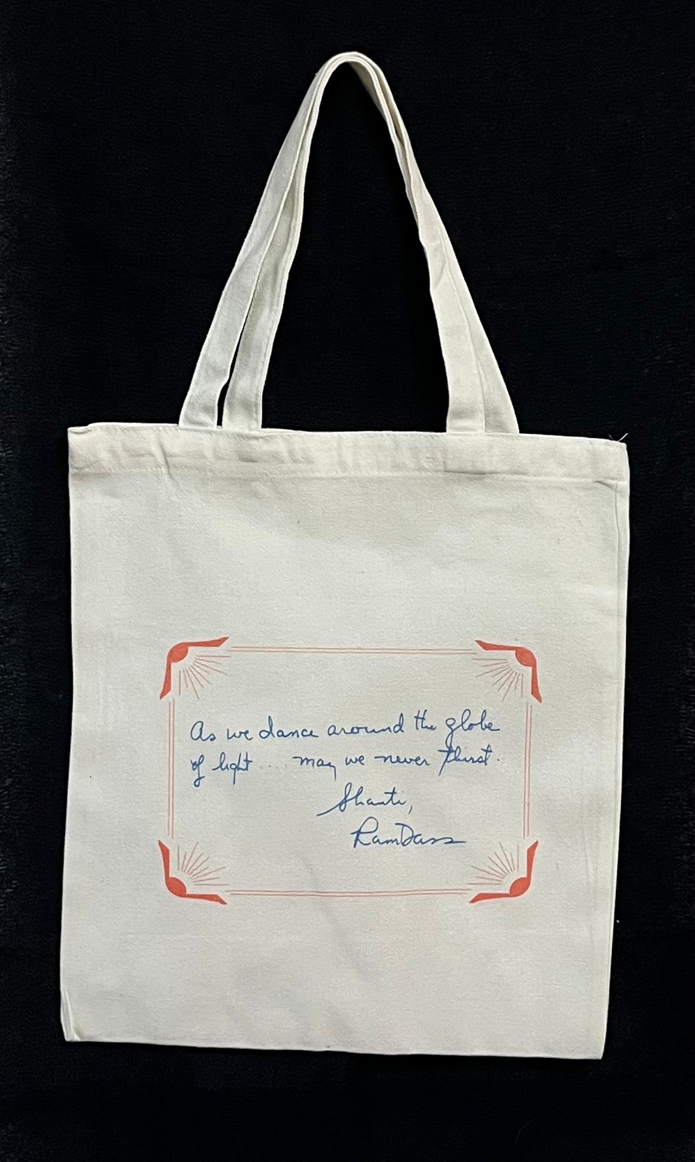 Canvas shoulder bag