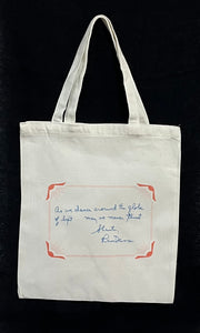 Canvas shoulder bag