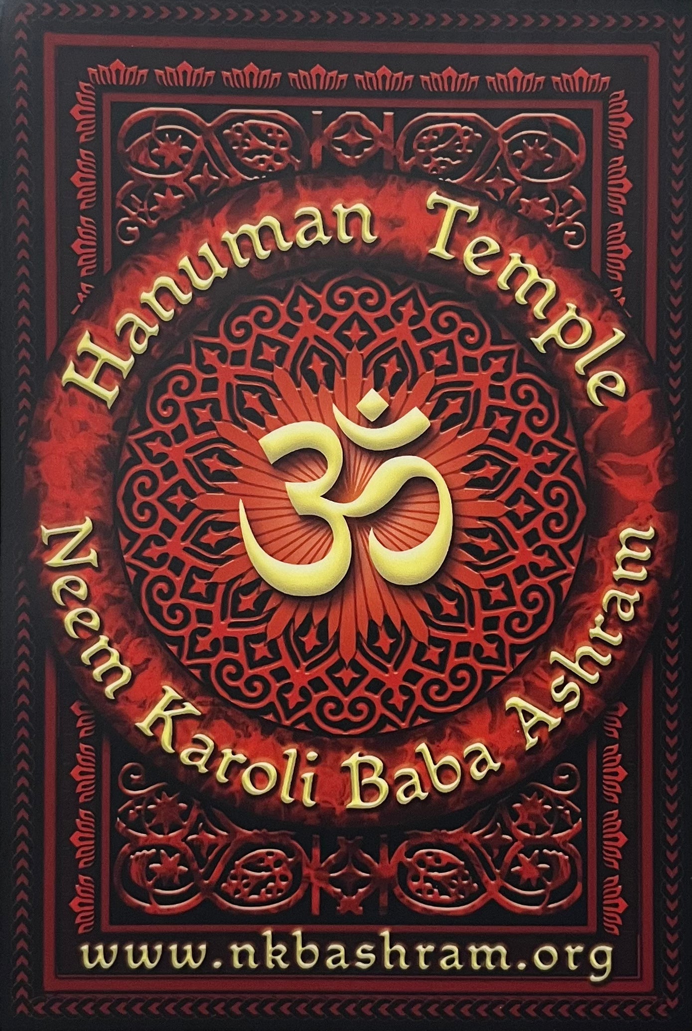 Hanuman Temple Sticker