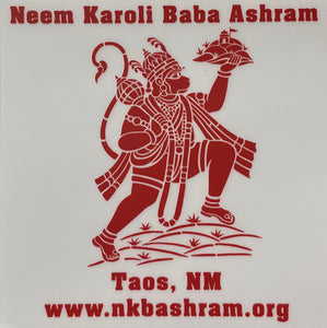 Neem Karoli Baba Ashram Sticker