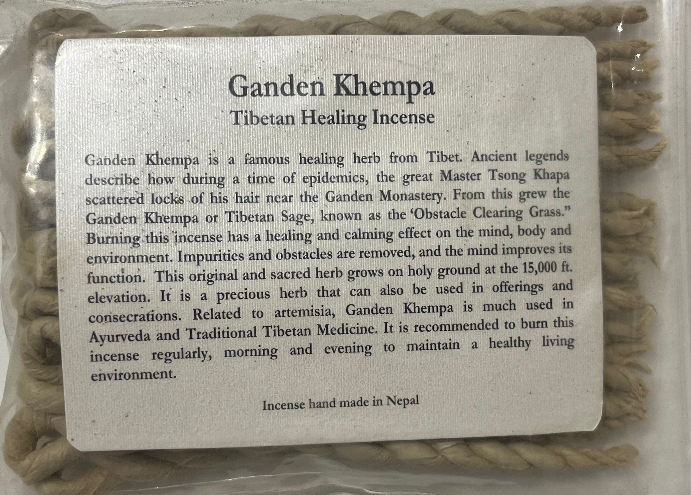 Rope Incense