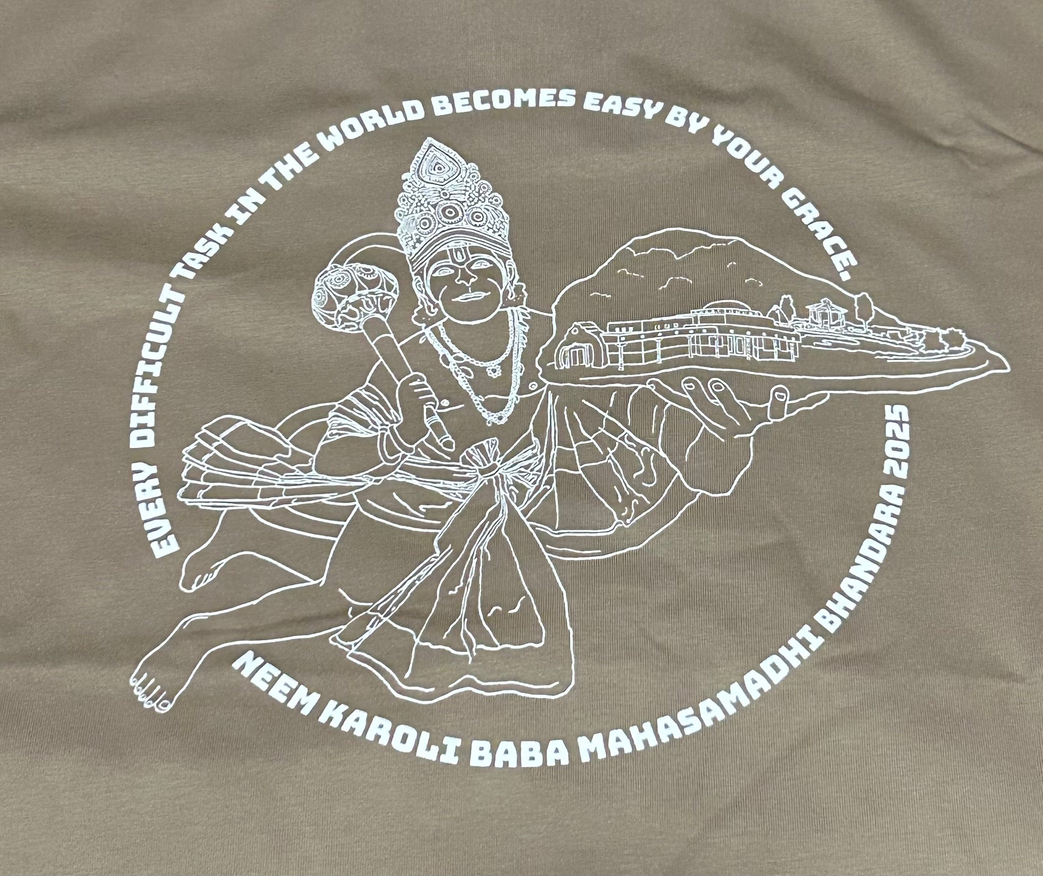 2025  Mahasamadhi Bhandara T-shirt Dune