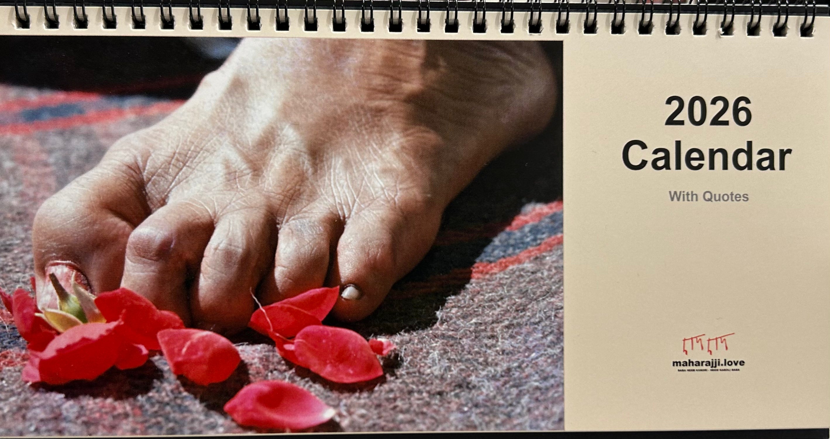 2026 Maharaj-ji Desktop Calendar